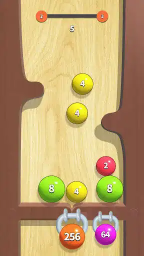 Play 2048 Ball Games -Merge  Blob as an online game 2048 Ball Games -Merge  Blob with UptoPlay