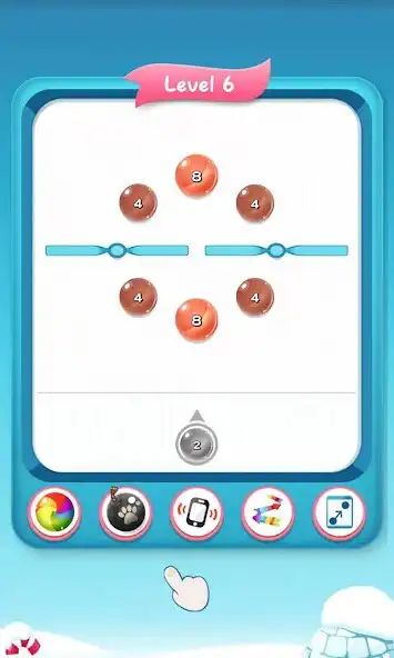 Play 2048 Balls - Bouncing Around as an online game 2048 Balls - Bouncing Around with UptoPlay