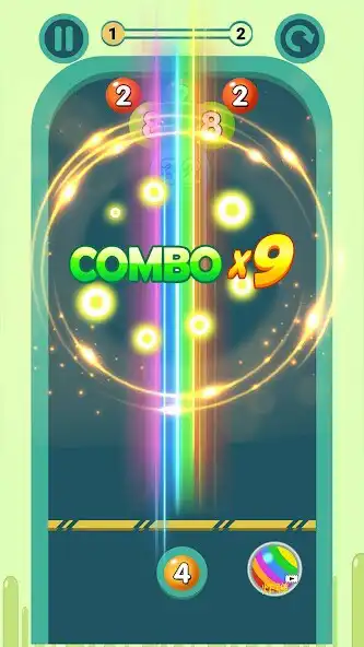 Play 2048 Balls as an online game 2048 Balls with UptoPlay