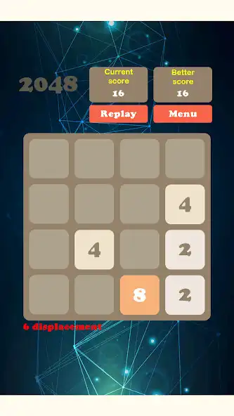 Play 2048 Basic as an online game 2048 Basic with UptoPlay