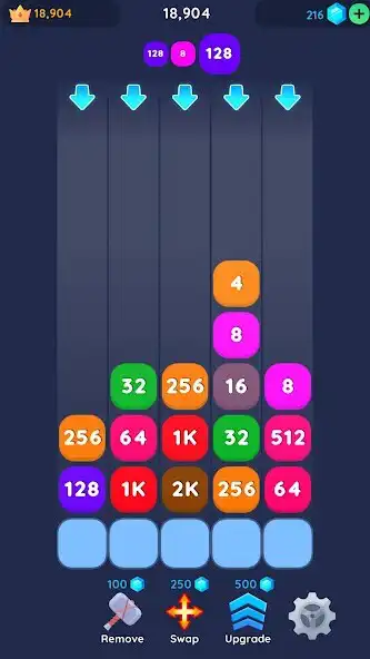 Play 2048 Blocks Merge Stack  and enjoy 2048 Blocks Merge Stack with UptoPlay