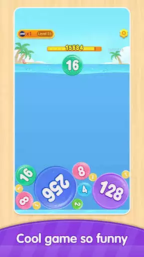 Play 2048 Bomb Ball:Puzzle Game as an online game 2048 Bomb Ball:Puzzle Game with UptoPlay