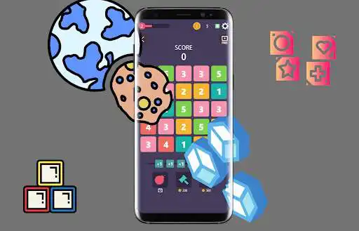 Play 2048 Box Scroll! as an online game 2048 Box Scroll! with UptoPlay
