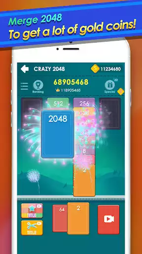 Play 2048 Cards - Merge Solitaire  and enjoy 2048 Cards - Merge Solitaire with UptoPlay
