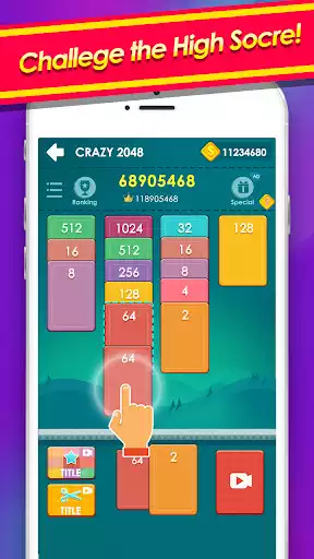 Play 2048 Cards - Merge Solitaire as an online game 2048 Cards - Merge Solitaire with UptoPlay