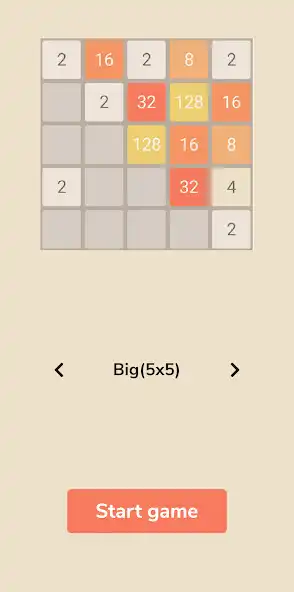 Play 2048 Chillout Original as an online game 2048 Chillout Original with UptoPlay