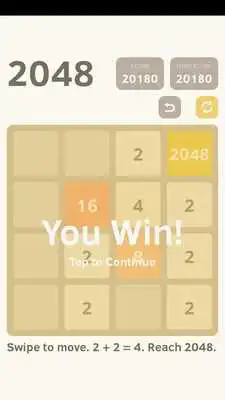 Play 2048 Classical