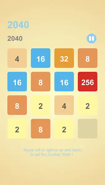 Play 2048Classic - Merge Game as an online game 2048Classic - Merge Game with UptoPlay