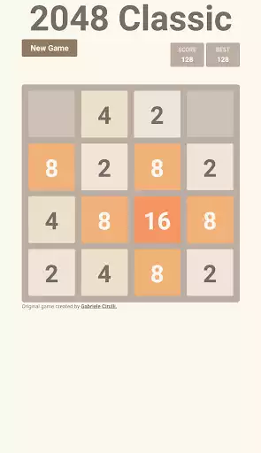 Play 2048 classic