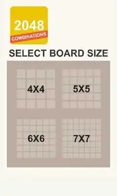 Play 2048 Combinations