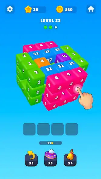 Play 2048 Cube 3d: Match Puzzle!  and enjoy 2048 Cube 3d: Match Puzzle! with UptoPlay