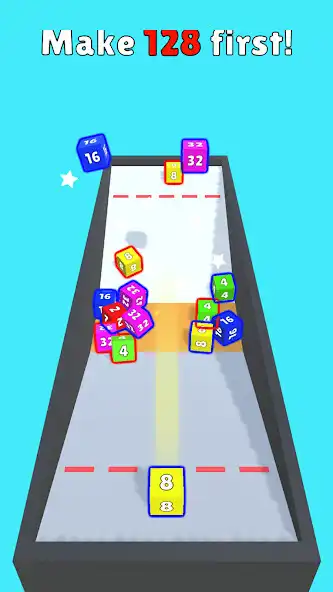 Play 2048 Cube Battle as an online game 2048 Cube Battle with UptoPlay