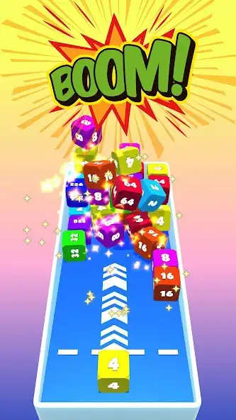 Play 2048 Cube Buster: Merge Cubes  and enjoy 2048 Cube Buster: Merge Cubes with UptoPlay
