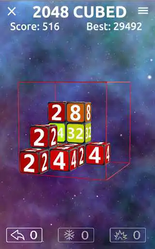Play 2048 CUBED as an online game 2048 CUBED with UptoPlay