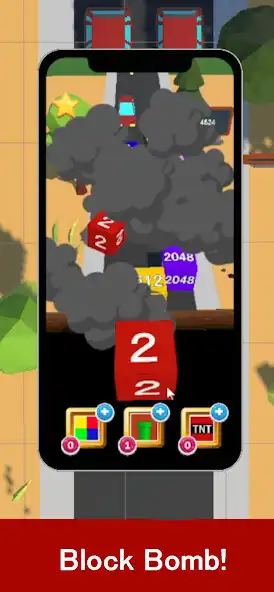 Play 2048Dozer as an online game 2048Dozer with UptoPlay