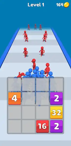 Play 2048 Fighters as an online game 2048 Fighters with UptoPlay