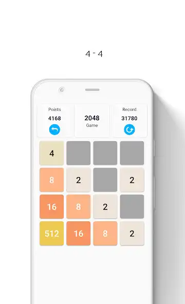 Play 2048 - Game Classic  and enjoy 2048 - Game Classic with UptoPlay