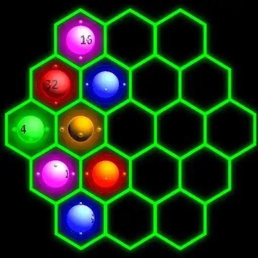 Play 2048 Hexa Glow Super Free Puzzle Game APK