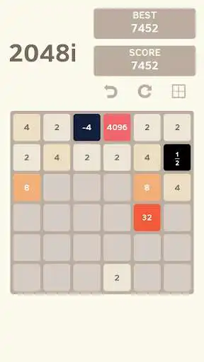 Play 2048i as an online game 2048i with UptoPlay