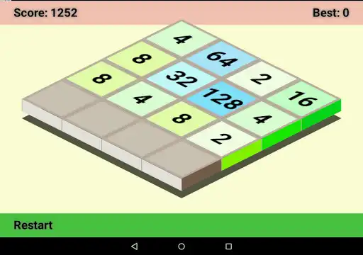 Play 2048 Isometric  and enjoy 2048 Isometric with UptoPlay