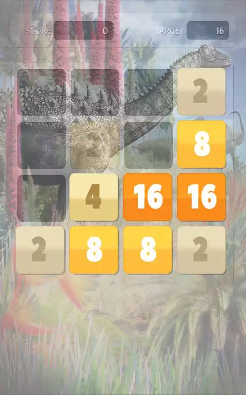 Play 2048: Jurassic Dinos
