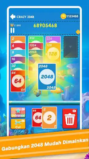 Play 2048 Kartu Waktu  and enjoy 2048 Kartu Waktu with UptoPlay