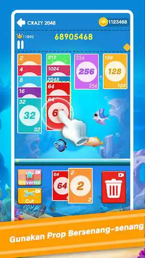 Play 2048 Kartu Waktu as an online game 2048 Kartu Waktu with UptoPlay