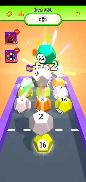 Play 2048 kick as an online game 2048 kick with UptoPlay