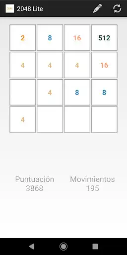 Play 2048 Lite as an online game 2048 Lite with UptoPlay