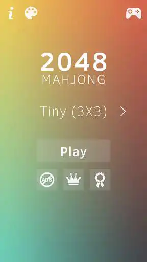 Play 2048 : MAHJONG as an online game 2048 : MAHJONG with UptoPlay