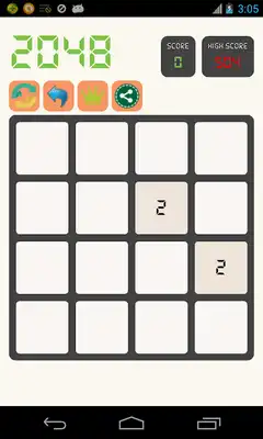 Play 2048 mate