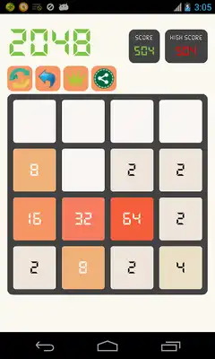Play 2048 mate