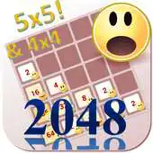 Free play online 2048 Mega-5 smiley APK