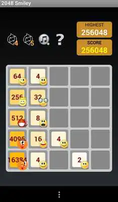 Play 2048 Mega-5 smiley