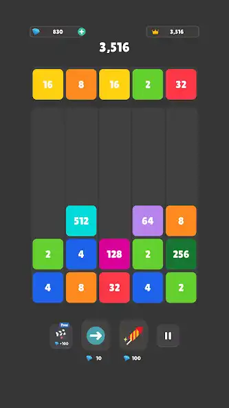 Play 2048 Merge Block Puzzle Game  and enjoy 2048 Merge Block Puzzle Game with UptoPlay