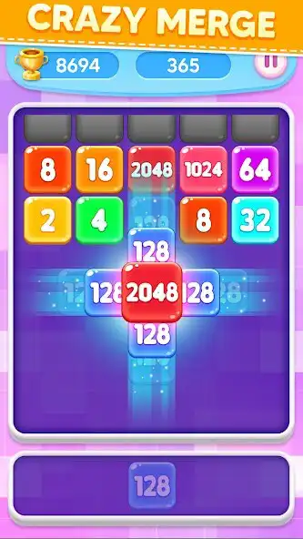 Play 2048 Merge Blocks as an online game 2048 Merge Blocks with UptoPlay