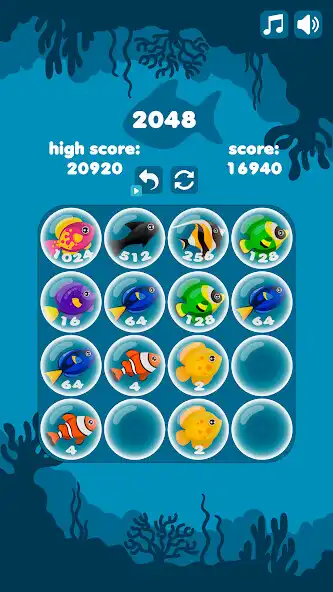 Play 2048 Merge Fish as an online game online 2048 Merge Fish with UptoPlay Play 2048 Merge Fish as an online game 2048 Merge Fish with UptoPlay