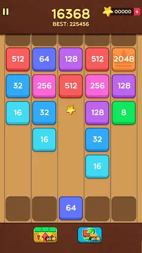 Play 2048 Merge - Infinity Shoot as an online game 2048 Merge - Infinity Shoot with UptoPlay