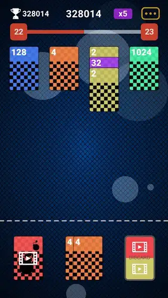 Play 2048 Merge Solitaire Card as an online game 2048 Merge Solitaire Card with UptoPlay