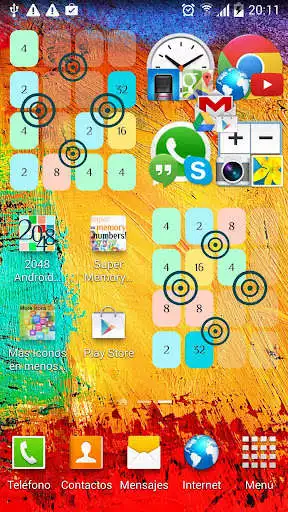 Play 2048 Micro Widget