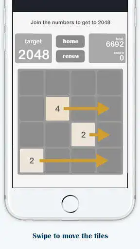 Play 2048 - Mix Numbers as an online game 2048 - Mix Numbers with UptoPlay