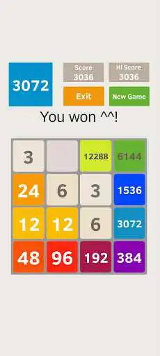 Play 2048 odd numbers as an online game 2048 odd numbers with UptoPlay