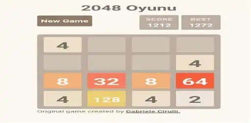 Play 2048 Oyunu as an online game 2048 Oyunu with UptoPlay