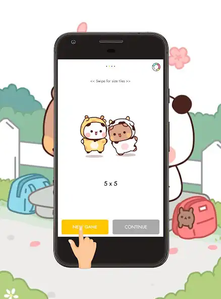 Play 2048 Panda Bear Sugar Brownie as an online game 2048 Panda Bear Sugar Brownie with UptoPlay