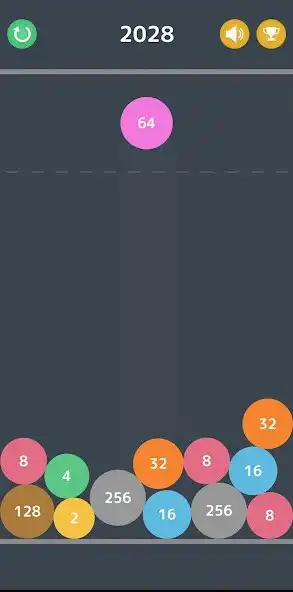 Play 2048 Physical Balls  and enjoy 2048 Physical Balls with UptoPlay