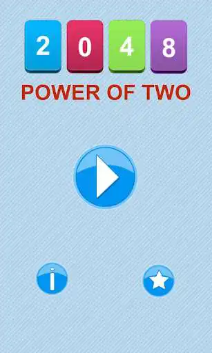 Play 2048: Power of Two as an online game 2048: Power of Two with UptoPlay