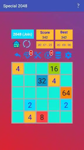 Play 2048 Puzzle Variations Game as an online game 2048 Puzzle Variations Game with UptoPlay