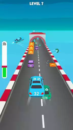 Play 2048 Race  and enjoy 2048 Race with UptoPlay