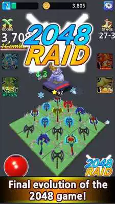 Play 2048 RAID - survival