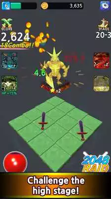 Play 2048 RAID - survival